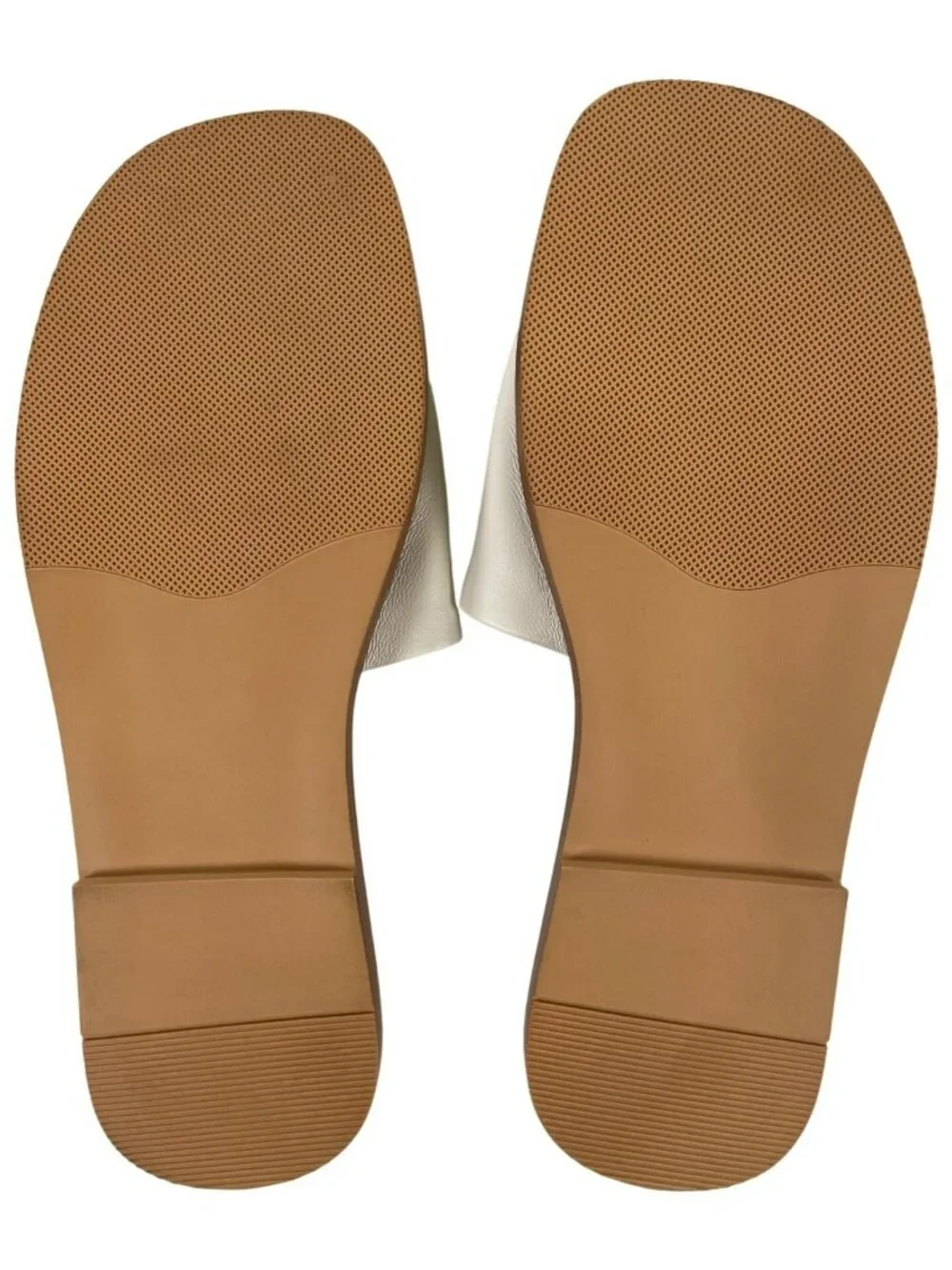 Steve Madden Dakoda Bone Leather Slide Sandals Flats Shoes Women's Size 6 NEW - Picture 5 of 8